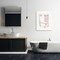 Stupell Industries Simple Bathtub with Bow Canvas Design by Janet Tava